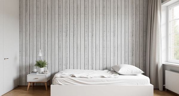 Yatak odasındaki duvarları değiştirmeye ne dersin?