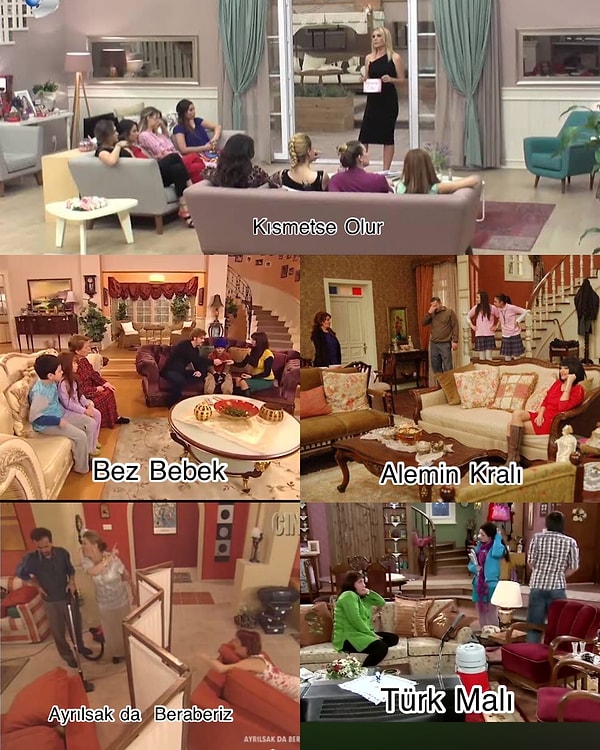 Neredeyse her tasarımda yer alan meşhur merdiven detayı da dikkatlerden kaçmadı.