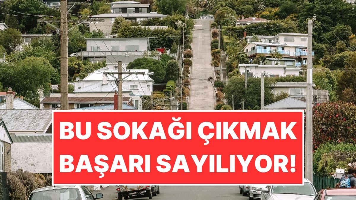Bu Sokağın Tepesine Çıkmak Başarı Sayılıyor: Yürürken Nefes Kestiriyor