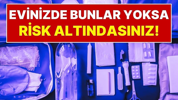 Evinizde Bu Liste Yoksa Risk Altındasınız! Belçika'da Her Evde Acil Durum Paketi Zorunlu Hale Geliyor