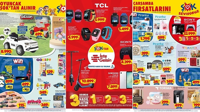 ŞOK'a Playstation 5 Geliyor! 22 Nisan 2026 ŞOK Aktüel Ürünler Kataloğu