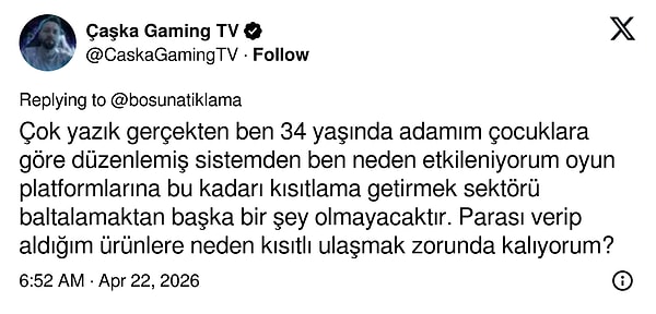 Yeni kurallar sosyal medyada da gündem oldu. Bazı kullanıcılar alınan kararlara tepki gösterdi: