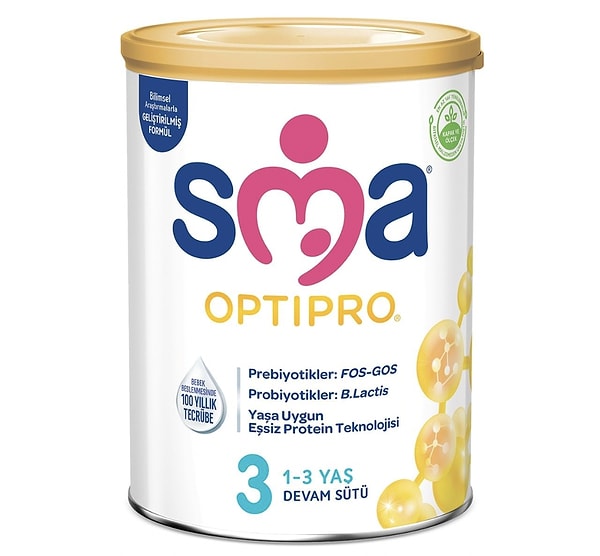 Bebeklerin Favorisi: SMA Optipro 3 Devam Sütü