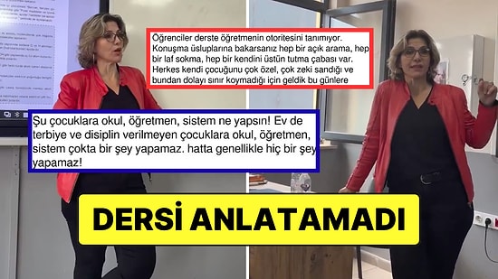 “1 Yıldır Ders İşleyemiyorum” Diyen Öğretmenin Sabote Edildiği Anlar Sosyal Medyayı Çileden Çıkarttı