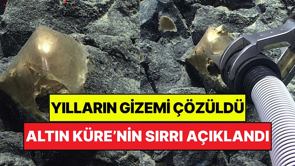 Yılların Gizemi Çözüldü: Deniz Dibinde Bulunan 'Altın Kürenin' Sırrı Açıklandı