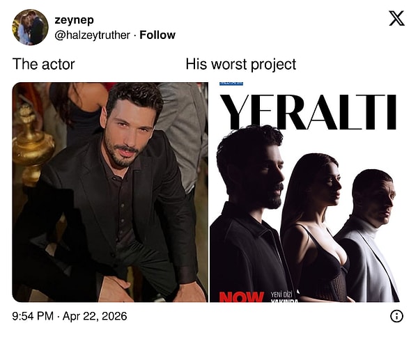 İşte X'teki "oyuncu ve en kötü projesi" akımına eklenen tweetlerden bazıları: