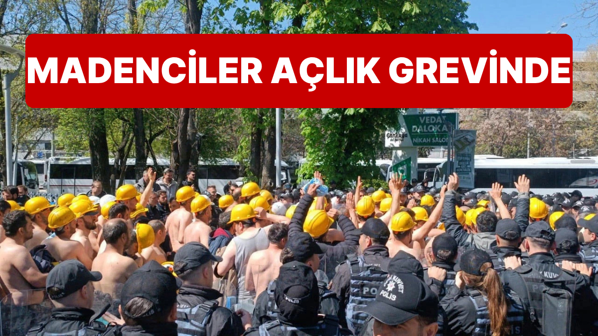 Açlık Grevindeki Madencilere Sosyal Medyadan Destek Yağdı