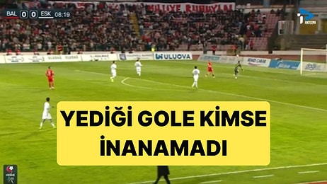 Balıkesirspor-Eskişehirspor Maçındaki Kaleci Hatası Uzun Yıllar Akıllardan Çıkmayacak