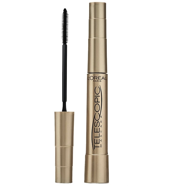 L'Oreal Telescopic Maskara, takma kirpik etkisini doğal yollarla yakalamanıza yardım ediyor.