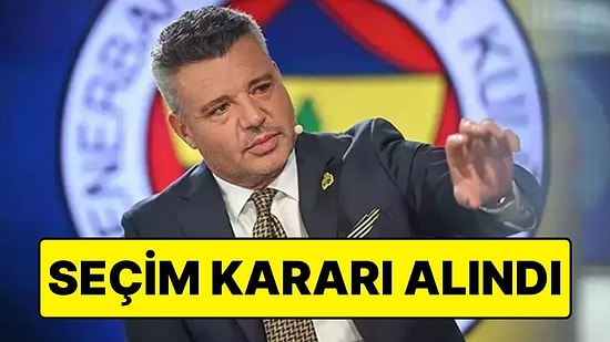 Fenerbahçe Seçime Gidiyor: Sadettin Saran Seçim Kararı Aldığını Açıkladı