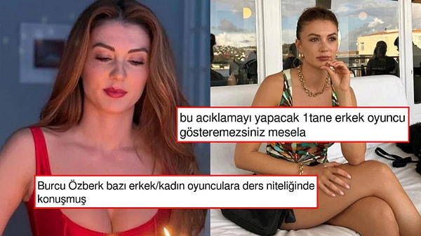 Burcu Özberk “tv100” ile olan röportajında genç oyunculara sıra geldiğini bu nedenle yaz dizilerinde artık yer almak istemediğini dile getirmişti.
