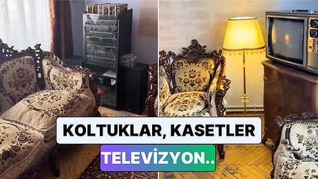 Yine Geçmişe Yolculuk: 1970'lerden Kalma Evin Dekorasyonu Herkesi Duygulandırdı