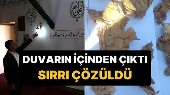 Uzmanlar Tek Tek Birleştirdi: Cami Duvarında Bulunan Kağıtların 200 Yıllık Sırrı Çözüldü!