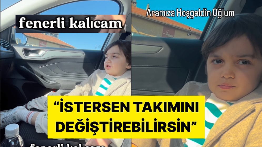 Baba Oğlun Fenerbahçelilik Üzerine Yaptığı Sohbet Viral Oldu