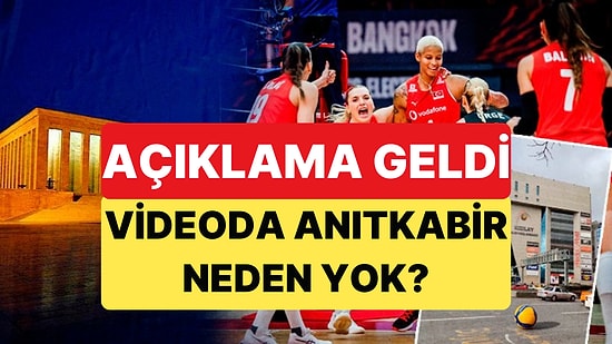 Yayınladığı Videoda Anıtkabir'e Yer Vermeyen Türkiye Voleybol Federasyonu Açıklama Yaptı