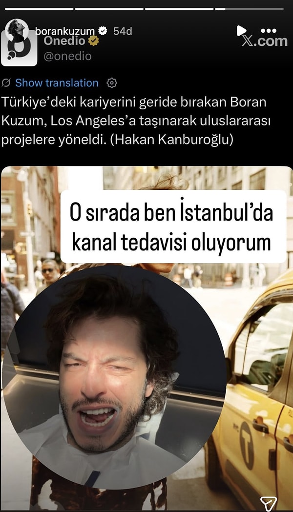 İşte Boran Kuzum'un Los Angeles'a taşındığı iddiasına verdiği o yanıt: