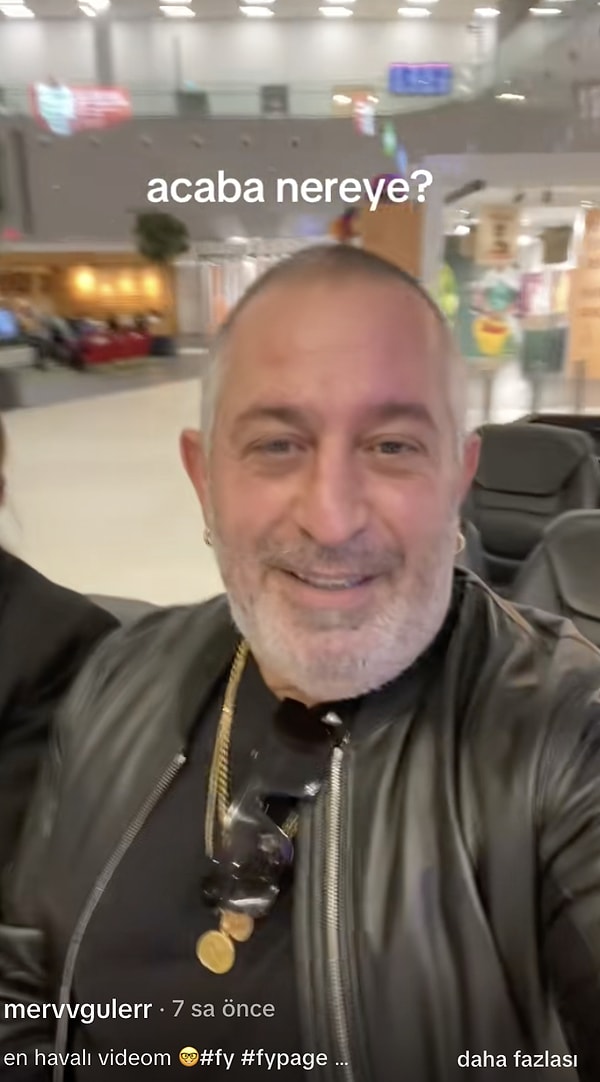 Cem Yılmaz, bir havalimanında görevli personelin TikTok hesabı için çektiği video ile gündeme geldi.