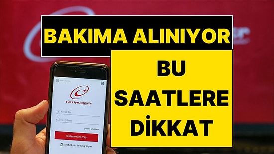 e-Devlet'ten 85 Milyona Kritik Uyarı: Bu Gece O Saatlere Dikkat!