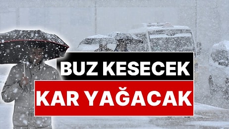 İçişleri Bakanlığı Açıkladı: 7 Şehirde Kar Yağışı Bekleniyor