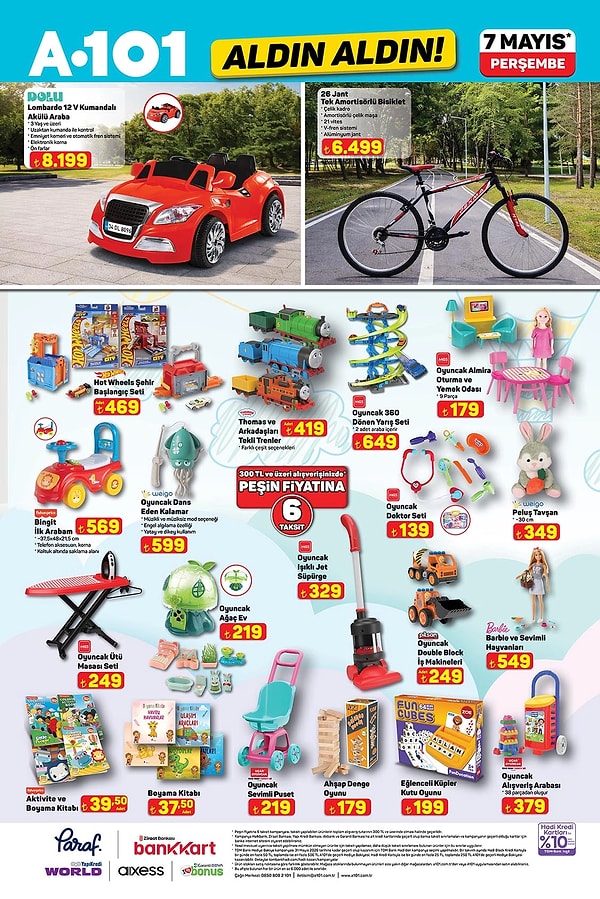 Dolu 12V Kumandalı Akülü Araba 8.199 TL