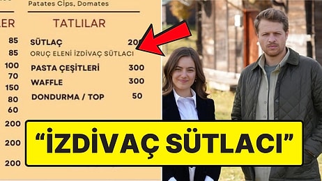 Taşacak Bu Deniz Etkisi: Bir İşletme, Menüsüne "Oruç ve Eleni'nin İzdivaç Sütlacı"nı Ekledi