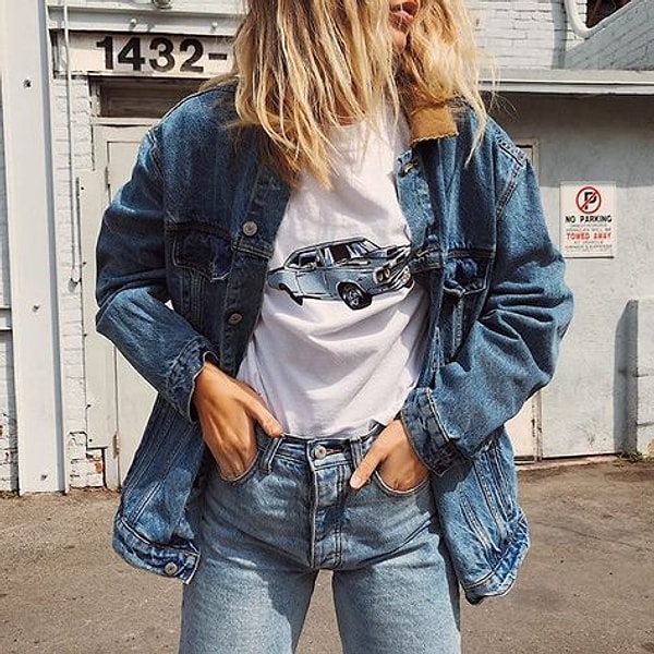 5. "Denim on Denim" yani kot üstü kot