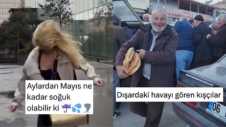 Mayıs Ayına Girmemize Rağmen Havaların Isınmamasını Diline Dolayan Kişiler