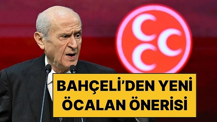 Devlet Bahçeli'den Abdullah Öcalan'a 'Barış Süreci ve Siyasallaşma Koordinatörlüğü' Önerisi
