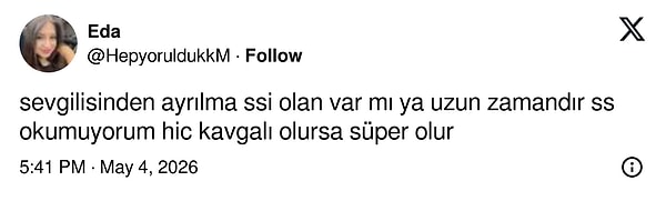 Paylaşım şöyleydi...