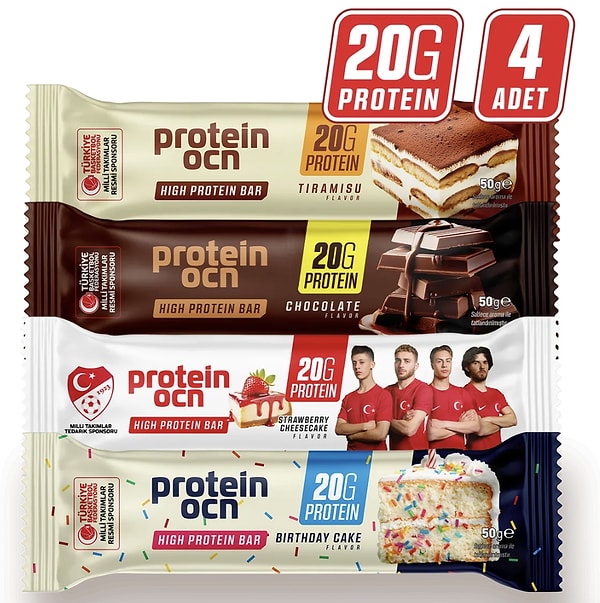 Protein Ocean Protein Bar Karma Kutu, tüm ürünlerde geçerli sepette ek %20 indirim ve "onedio" koduyla kaçırılmayacak bir fiyata iniyor.