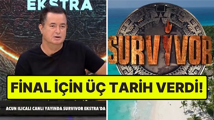 Acun Ilıcalı, Survivor 2026'nın Final Tarihini Açıkladı