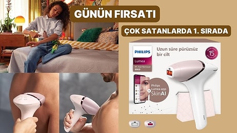Evde Profesyonel Epilasyon Konforu Sunan Philips Lumea 9900 IPL İndirimde!
