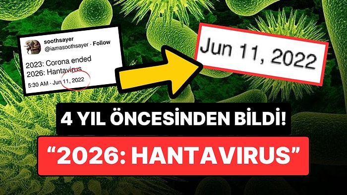 Nereden Bilebildi? 2022 Yılında Hantavirüs'ü Tahmin Eden Kullanıcı Gündem Oldu