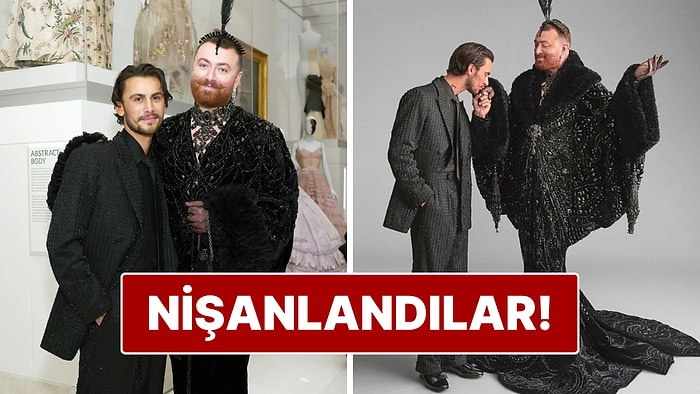 Met Gala’da Yüzük Detayı Ele Verdi: Sam Smith ve Christian Cowan Nişanlandı!