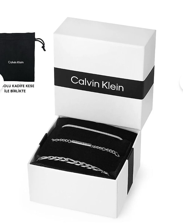Calvin Klein Bileklik Seti, erkek aksesuar kategorisinde en çok satanlarda sepette 2.267 TL’ye iniyor.