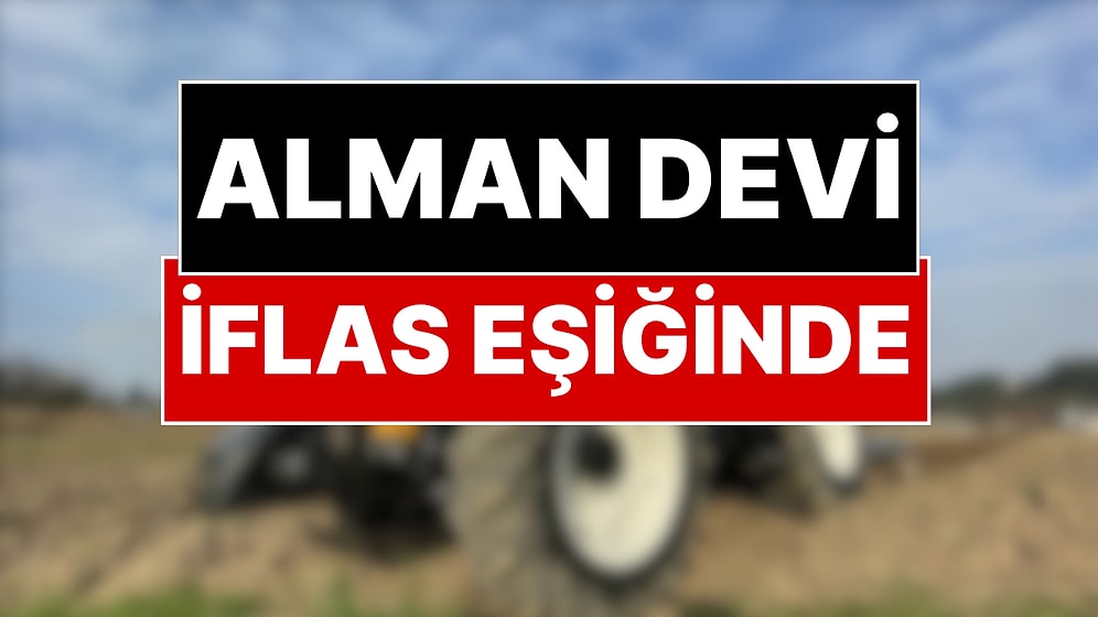 108 Yıllık Alman Devi İflas Başvurusunda Bulundu