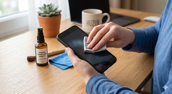 Telefon ekranı en iyi nasıl temizlenir?