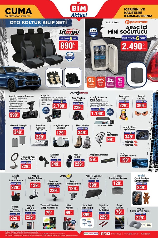 Sitingo Oto Koltuk Kılıf Seti 890 TL