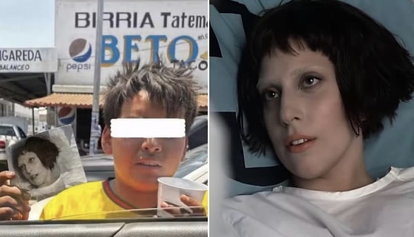 Sosyal medyadaki iddiaya göre bir çocuk, elinde tuttuğu siyah-beyaz bir fotoğrafla yoldan geçenlerden yardım istedi.