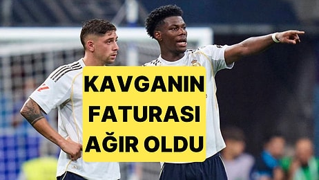 Real Madrid Antrenmanını Savaş Alanına Çeviren Valverde ve Tchouameni'nin Cezası Açıklandı