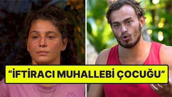 Diskalifiye Edilse de Durmuyor! Survivor Seren Ay, Can Berkay'a Demediğini Bırakmadı