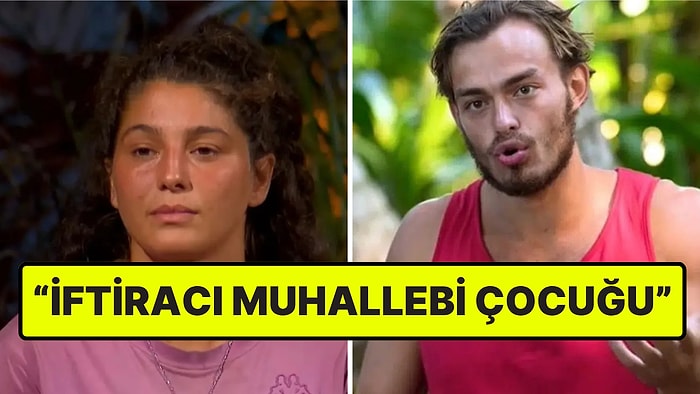 Diskalifiye Edilse de Durmuyor! Survivor Seren Ay, Can Berkay'a Demediğini Bırakmadı