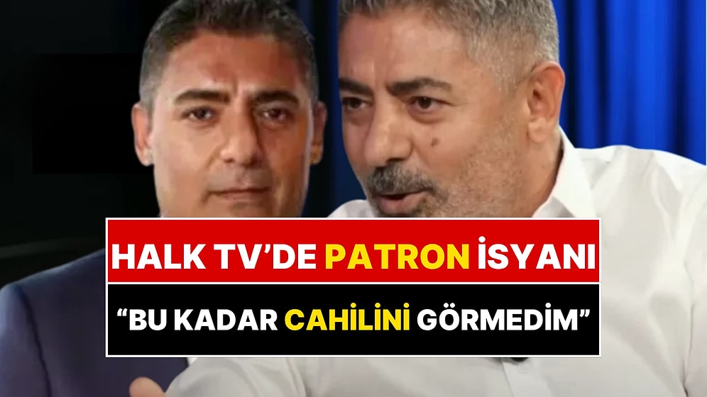 Halk TV Çalışanlarından Kanalın Patronu Cafer Mahiroğlu’na Zehir Zemberek Sözler