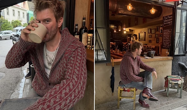 This time, Kıvanç Tatlıtuğ made a name for himself with his style, and his cowboy boots in burgundy, complementing his sweater and jeans combo, quickly became the talk of the town.