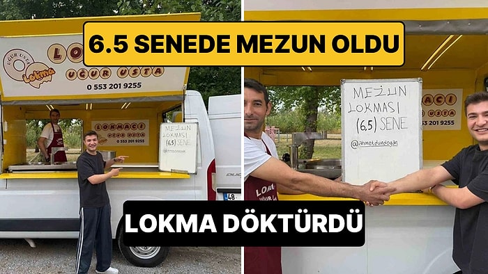 6,5 Yılda Mezun Olan Öğrenci Kutlama İçin Kredi Çekip Lokma Döktürdü