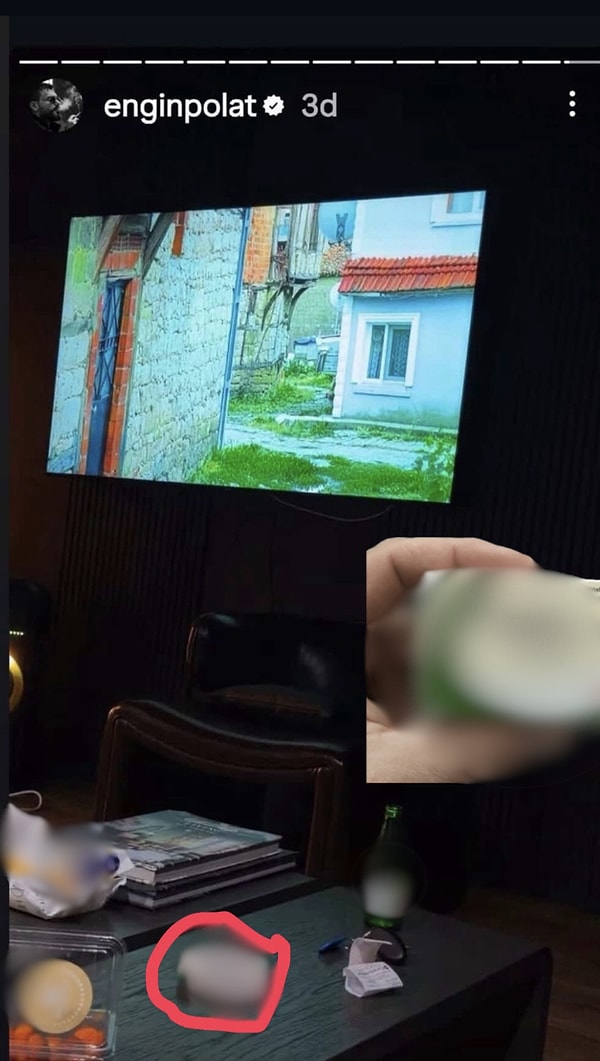 Engin Polat, dün akşam Instagram hikayesinden cinsel gücü artırıcı bir ilacın da göründüğü bir paylaşım yaptı.