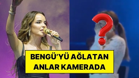 Ünlü Şarkıcı Bengü Mersin Konserinde Sahnede Gözyaşlarına Boğuldu