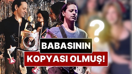 Tıpatıp Aynısı: Duman Grubu Solisti Kaan Tangöze ve Kızı Kristal İlayda'nın Benzerliği Dikkat Çekti!