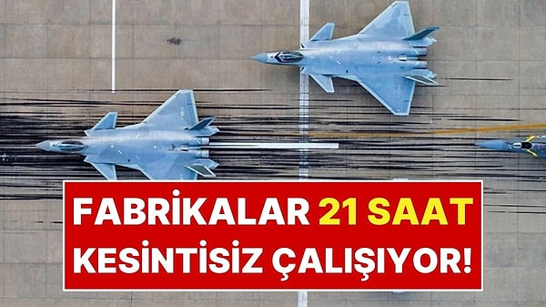 Savaş Uçakları Seri Seri Çıkıyor: Fabrikalar 21 Saat Çalışıyor