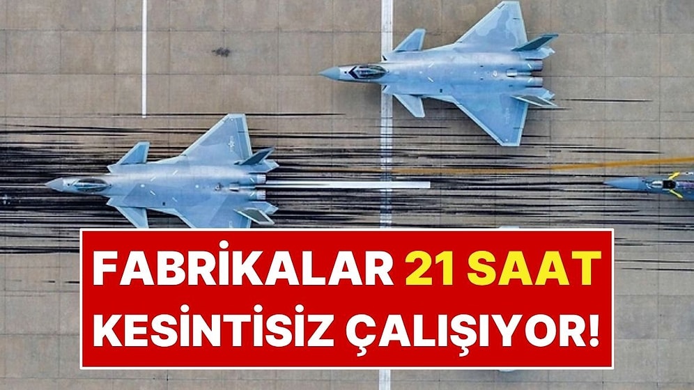 Savaş Uçakları Seri Seri Çıkıyor: Fabrikalar 21 Saat Çalışıyor